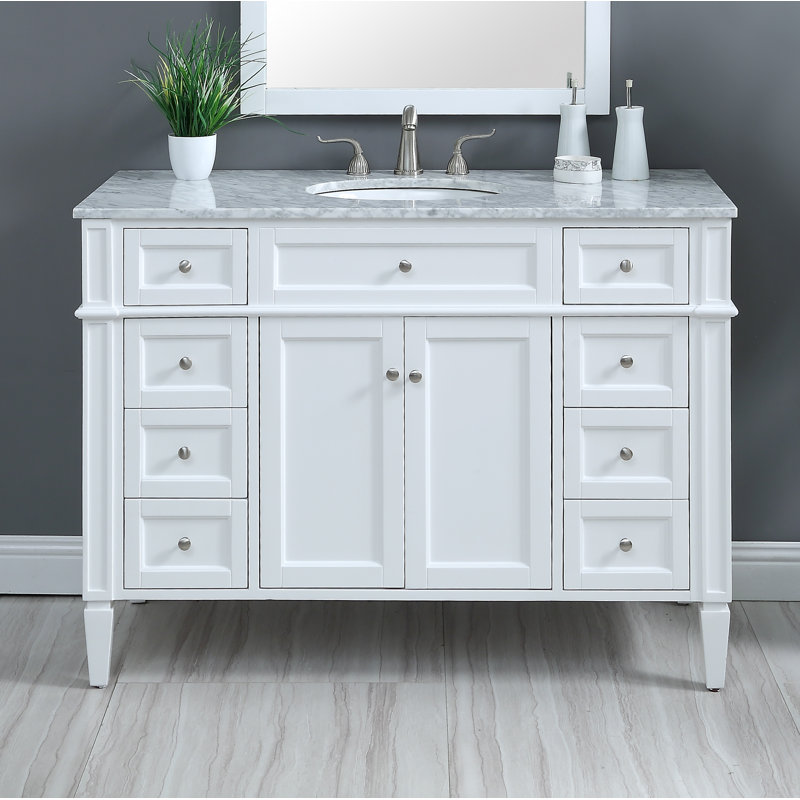 Lark Manor Albalat 48" Single Bathroom Vanity Set & Reviews Wayfair